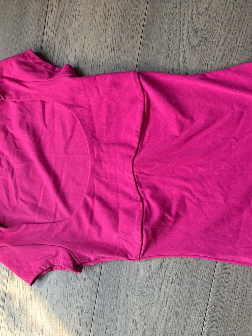 Garage Hot Pink Short Sleeve Scoop Neck Tee
